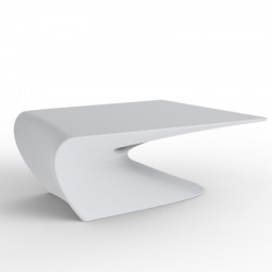 低桌设计翼冯多姆白色垫子