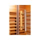Tradicional Sense 4 lugares Sauna Pack completo com fogão Harvia 4,5 kW - pedras e acessórios