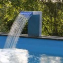 Cascata della piscina a LED diritta
