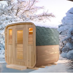 Gaïa Nova 6 lugares sauna ao ar livre Holl's