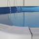Oberirdischer Pool TOI Stone Grey oval 550x366xH120 mit komplettem Kit