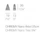 Sapin Chrismy Nano Vondom Lumineux Led H26