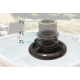 Parma 3-Sitzer Plug&Play Whirlpool 29 Düsen L216xT160xH78 VerySpas