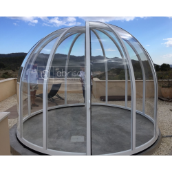 Abrigo de spa Sfera Abrigo telescópico pronto para instalar 390