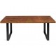 Annette Premium Esstisch aus Holz 1,9x0,96m Nussbaumfarbe