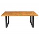 Annette Premium Esstisch aus Holz 1,6x0,96m Eiche Farbe