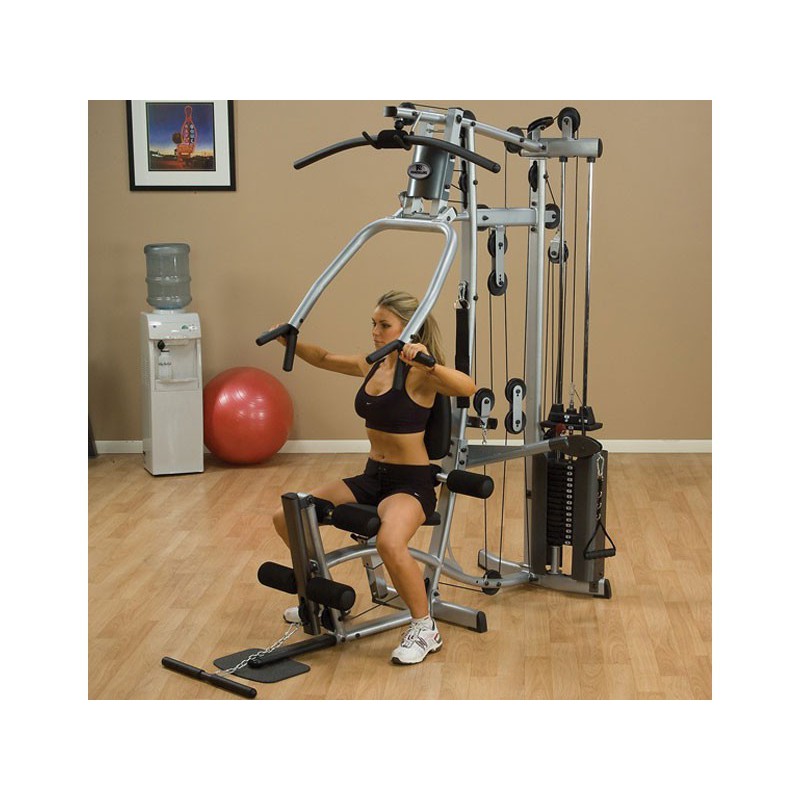 Body-Solid Powerline P2LPX - Equipo de gimnasio en casa con prensa de  piernas, gris/negro